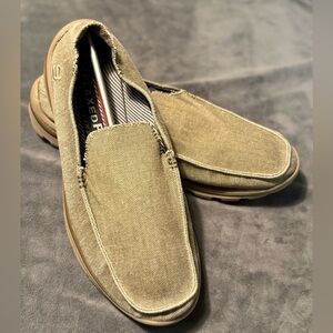 Skechers Men’s Superior Milford Relaxed Fit Slip-On Loafers Taupe Size 10.5